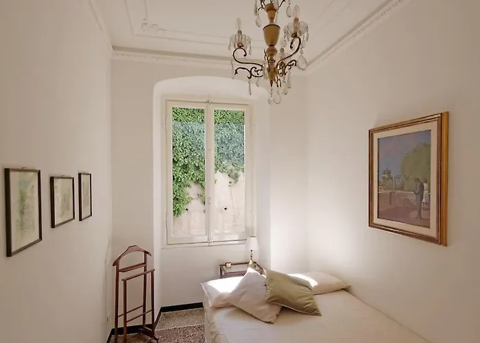 Bel Carlo - 2 Camere, Giardino, Vista Porto アパート ジェノヴァ