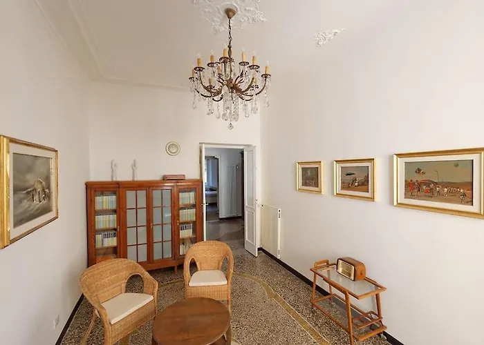 Bel Carlo - 2 Camere, Giardino, Vista Porto ジェノヴァ
